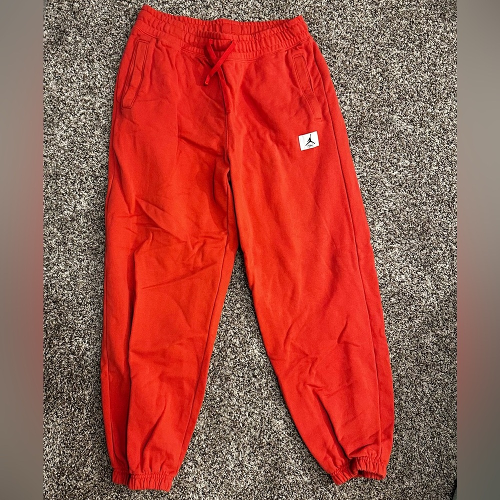NWT Jordan Womens Dusty Orangish-Red Sweatpants